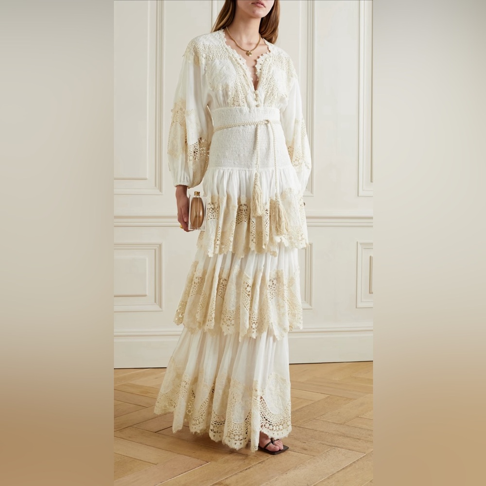 Zimmerman maxi embroidered dress